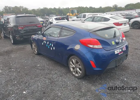 2016 Hyundai Veloster from USA, damaged, VIN KMHTC6AD4GU262613
